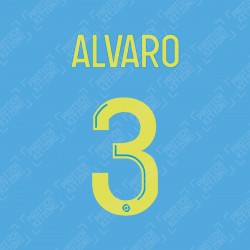 Alvaro 3 (Official OM 2020/21 Third Ligue 1 Name and Numbering)